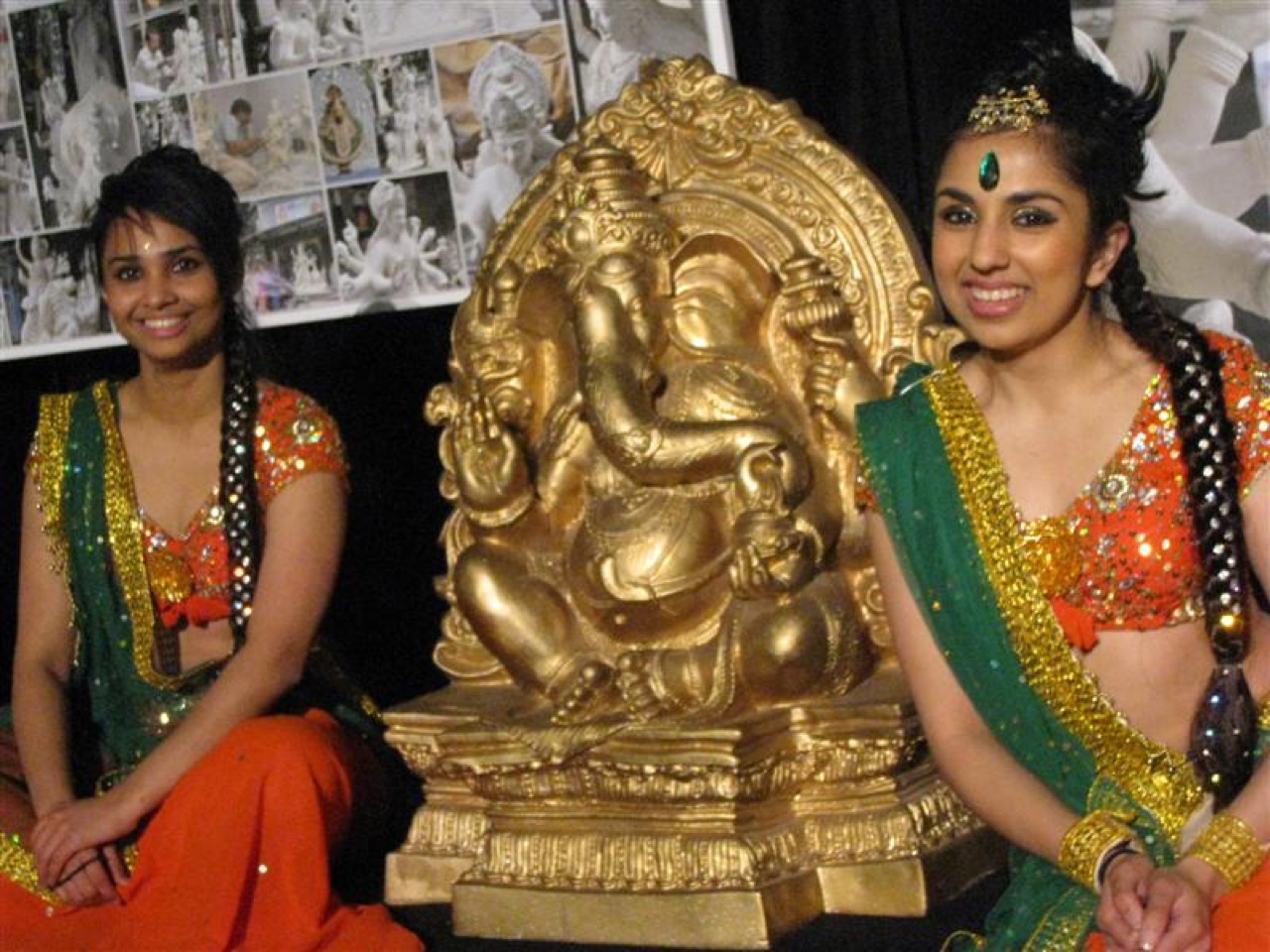 Mahanavratri Festival 4 ganesha girls