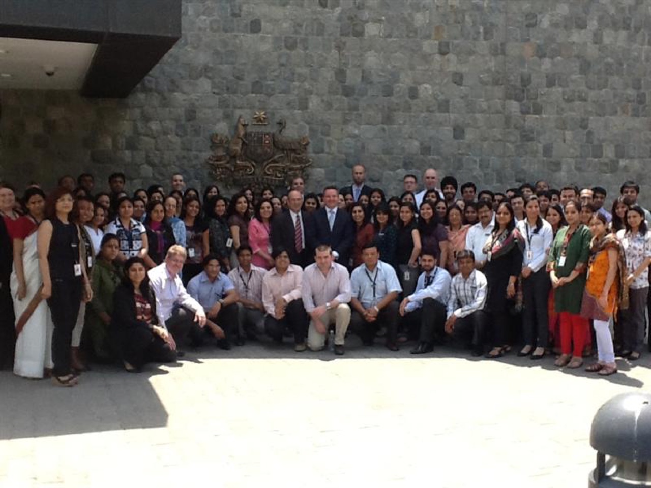Copy of Chris Bowen Visit 1 - DIAC staff New Delhi-1